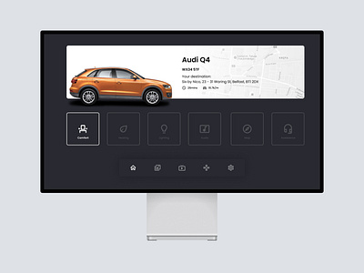 Chauffeur | Autonomous Vehicle App UI