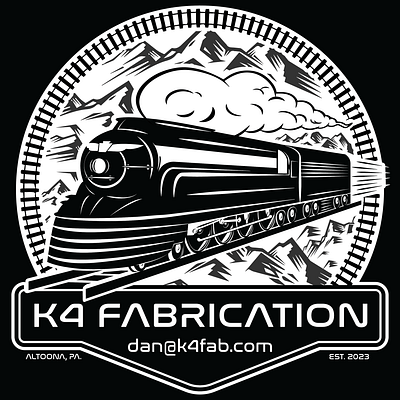 K4 Fabrication branding design graphic design illustration logo logo design vector