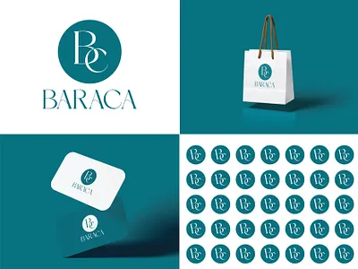 BARACA LOGO Design 3d animation branding design graphic design illustration logo modern motion graphics realestate royal typography ui ux vector