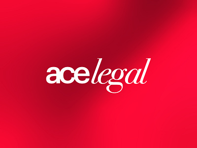 aceLegal - Visual Identity branding design graphic design law firm logo logo logo design minimal