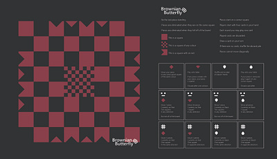 Brownian Butterfly (WIP) boardgame concept art design digitalart game