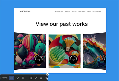 Flat curved image carousel animation application branding clean design dribbble illustration logo ui webdesign