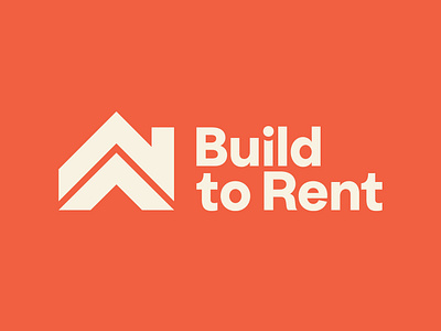 Build to Rent — concept arrow brand identity brand mark branding build dallas dfw financial home house icon identity mark logo real estate rent symbol