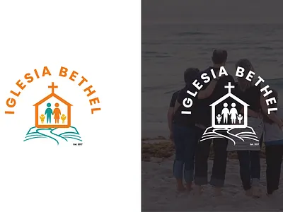 Iglesia Bethel Logo design app branding design graphic design illustration logo typography ui ux vector