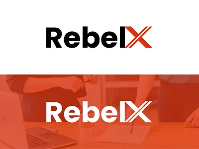 Rebel X Logo design app branding design graphic design illustration logo typography ui ux vector