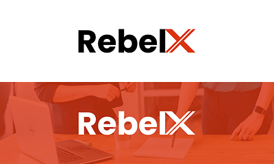 Rebel X Logo design app branding design graphic design illustration logo typography ui ux vector