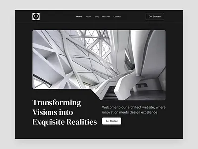 Architecture Website Landing page Design architechtureagency architect architectural architecture architecturewebsite building civilengineering cleanui construction ecomerce elegantwebsite homedecor house interior landing page minimal property realestate webdesign webflow