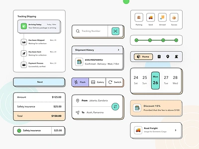 Ui UX Component - Delivery App business components consistency customization design development efficiency framework integration library modularity product prototyping responsive reusability scalability system ui user friendly ux