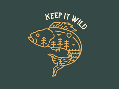 Keep It Wild adventure animals camping fauna fish fisherman fishing forest marine mountain national park nature outdoors river salmon sea seafood underwater wild wildlife