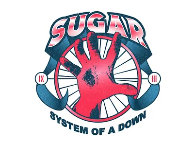 System Of A Down T-Shirt Design album band design graphic design illustration metal system of a down tshirt