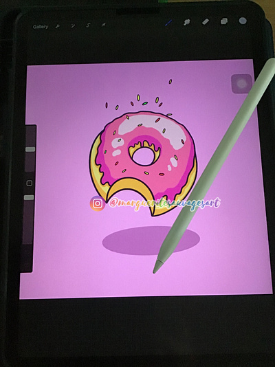 pink foody branding design drawing graphic design illustration logo sketch typography