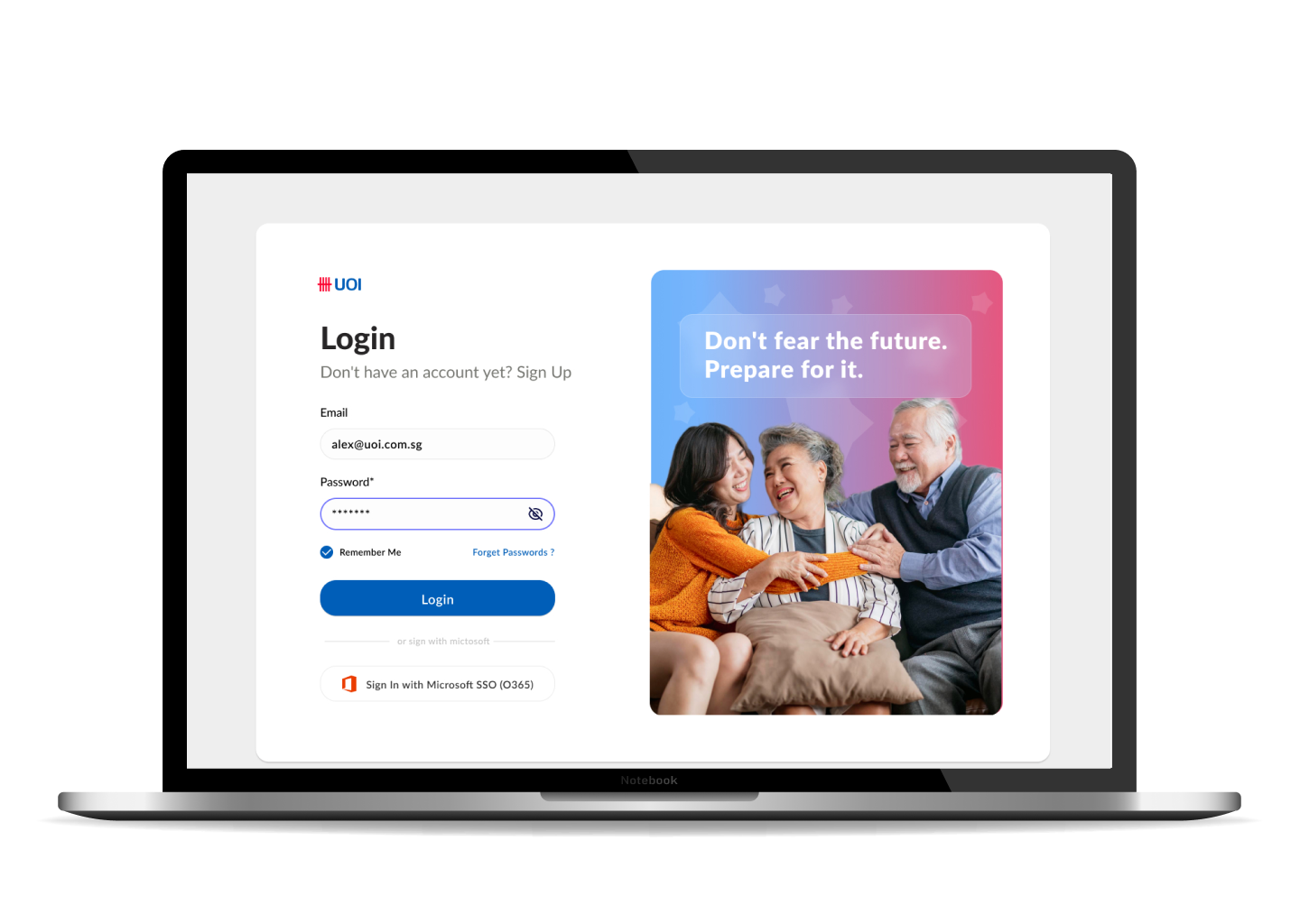 Insurance Company e commerce figma interface design material design ui