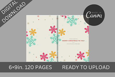 INTERIOR+COVER FOR CHRISTMAS KDP LINED PAPER, KDP JOURNAL PAPER 2023 kdp interiors amazon kindle animation app branding design e commerce esty ebook graphic design illustration kdp businesskdp business kdp canva note kdp interior kindle cover kindle direct pub logo typography ui ux vector