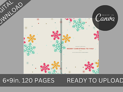 INTERIOR+COVER FOR CHRISTMAS KDP LINED PAPER, KDP JOURNAL PAPER 2023 kdp interiors amazon kindle animation app branding design e commerce esty ebook graphic design illustration kdp businesskdp business kdp canva note kdp interior kindle cover kindle direct pub logo typography ui ux vector