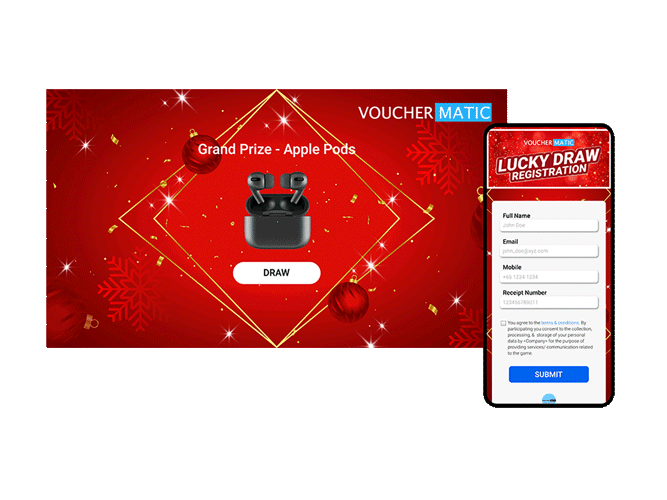 Event Lucky Draw Game digital lucky draw event lucky draw lucky draw lucky draw system vouchermatic