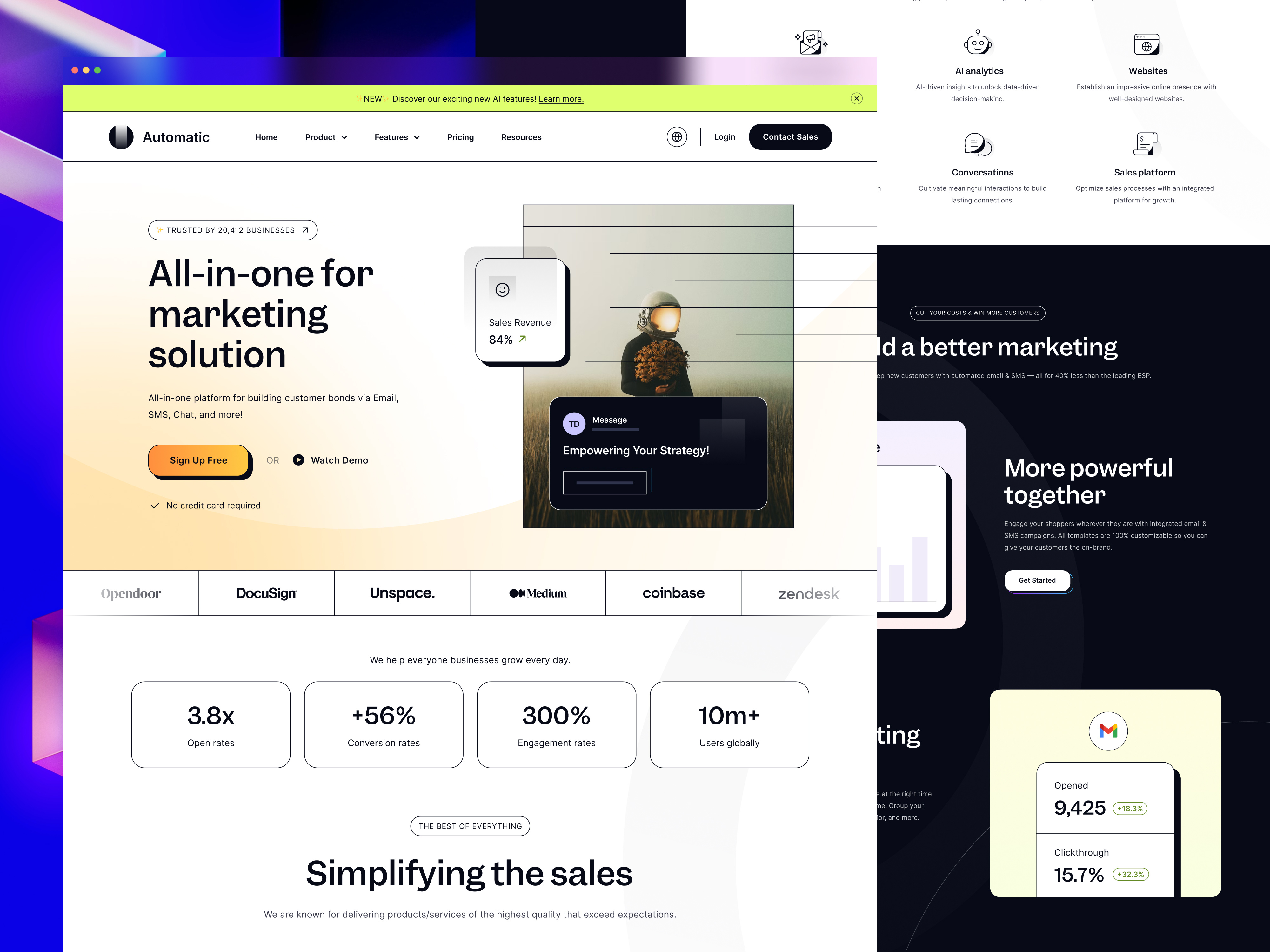 Example of Website Design (Per 3 Screen)