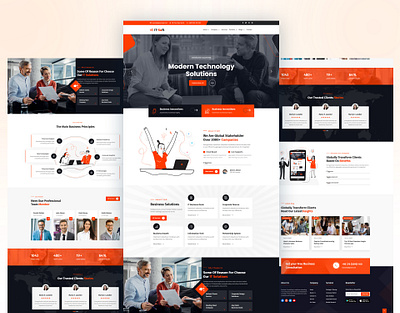 IT-Soft - IT Solutions & Multipurpose WordPress Theme agency business company constraction creative design graphic design industry it solution logo medical minimal multipurpose personal software solar technology template theme wordpress