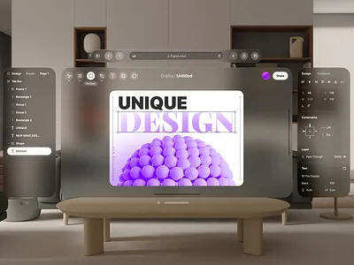 Apple Vision pro, Figma design apple apple design apple vision apple vision pro ar dashboard dashboard ui design figma ios modern ui ux visionos