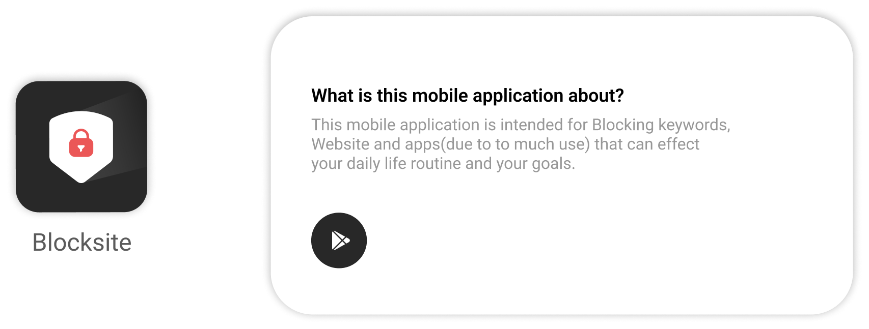Blocksite App by Hamza Tufail on Dribbble