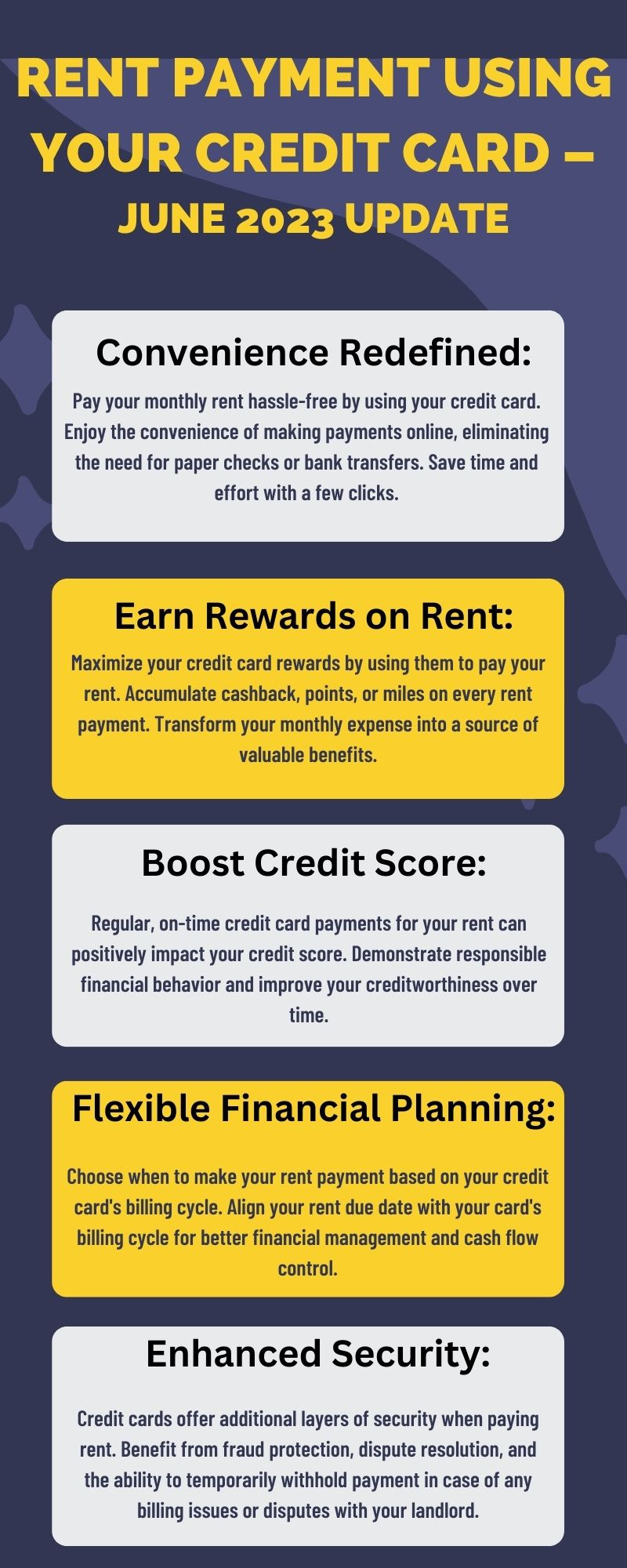 Rent Payment Using Your Credit Card June 2023 Update by Hardik Sharma