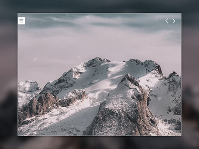Daily UI 057 - Video player after effects animation canyons dailyui hulu illustrator interface motion graphics mountain netflix photoshop shows snow streaming ui video player videos