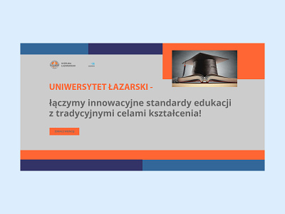 Banner for Lazarski University in Poland