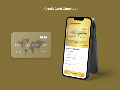 Daily UI - Credit Card Checkout 100daysodui checkout creditcard dailyui design screens ui ux