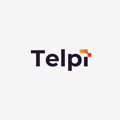 Telpi Logo branding graphic design logo