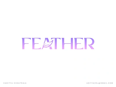 Feather logotype, logo design a b c d e f g h i j k l m n branding design fashion feather feathers icon identity illustration logo logo designer logos logotype luxury mark o p q r s t u v w x y z perfume symbol typography wordmark