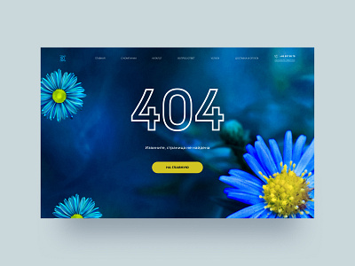 404 Error Page design graphic design ui ux