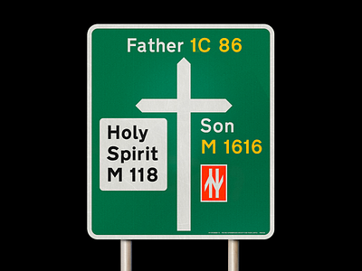 CROS(s)ES ‘(Traffic) Sign of the…’ (10) crossroad crucifix fathersonholyspirit mockup signofthecross ukroadsigns