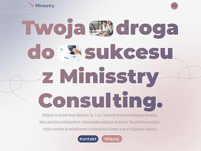 Agency Website - Hero agency consulting design theme ui webdeisng