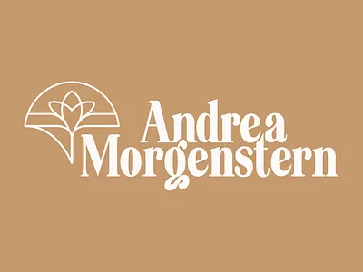 Logo Design // Andrea Morgenstern // Coaching und Training art deco brand brand design branding coaching logo logo design personal brand personal branding spiritual