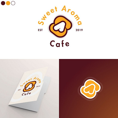 Cafe logo project branding cafe cafe logo coffe design eat food food logo graphic design illustration logo restaurant restaurant logo tea typography vector