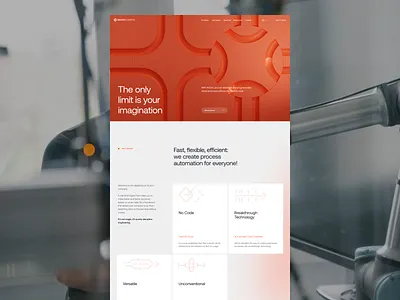 Ascon System clean corporate design landing page layout minimal vietnam web design website