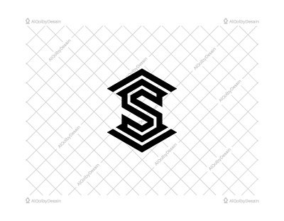 S Monument Logo brand contruction identity initial logo logodesigner modern monument realestate simple sss