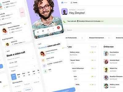 Web/Mobile app b2b b2c mobile ui ux video web