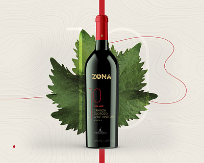 ZONA VINEGARS | Label Design bottle graphic design label label design labeldesign vinegar wine bottle