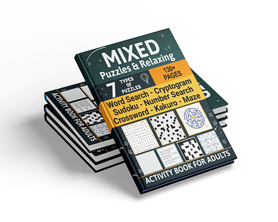 Book Cover Design activity book bookcover cover design design graphic design illustration vector