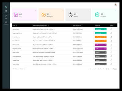 RX Live Webapp app design figma ui ux