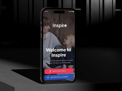 Inspire Mobile App app design figma ui ux