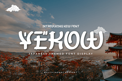 YEKOW – Japanese Style Font faux