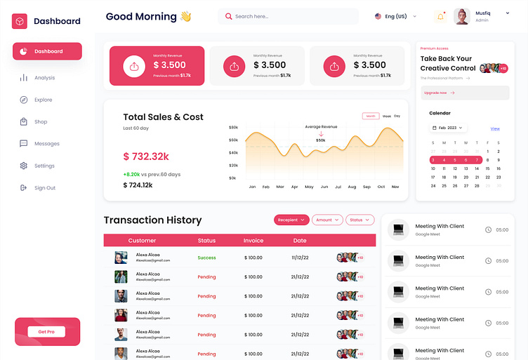 Customer Relationship Management by Appretive Infotech on Dribbble