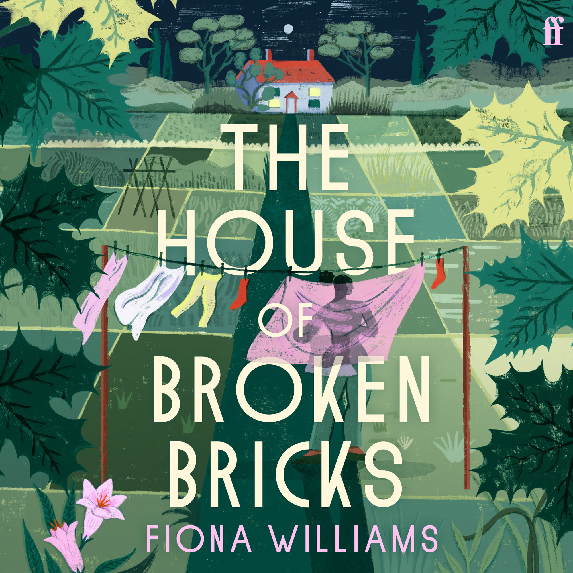 The House of Broken Bricks book cover character digital folioart illustration olivia waller publishing texture