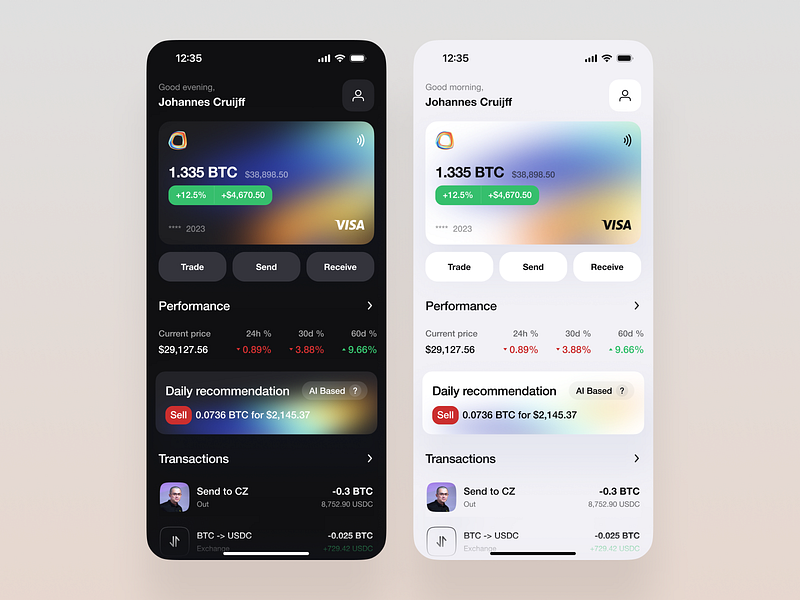 Wallet UI designs, themes, templates and downloadable graphic elements ...