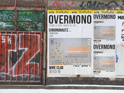 Tilt-Shift Poster Design in Berlin branding graphic design poster