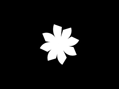 "Flower" Icon Mark branding graphic design logo