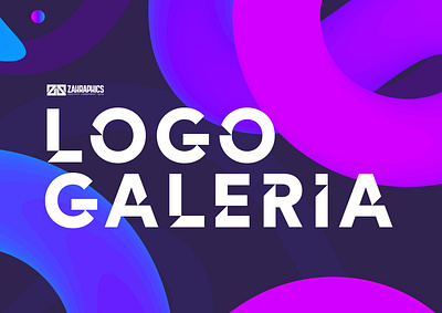 LOGO GALERIA branding design graphic design logo typography