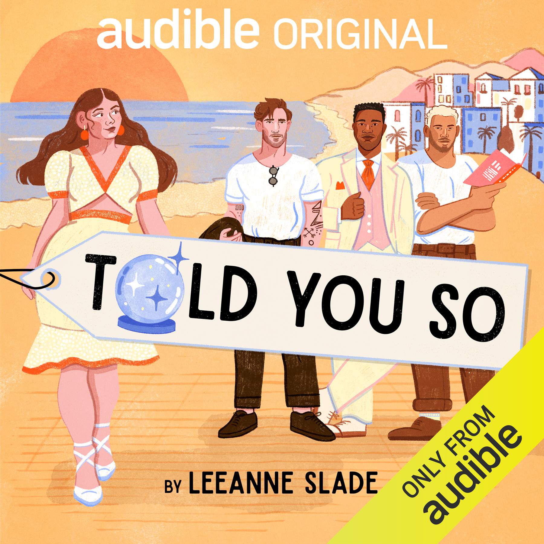 Told You So book cover character digital folioart holiday illustration olivia waller romance texture