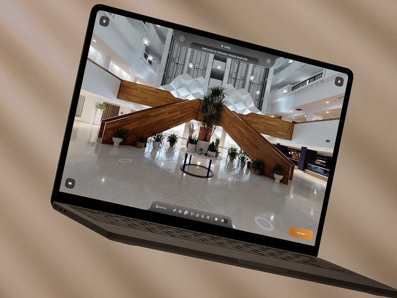 Self Walk Imaging - 3D Tour 3d blur background figma hospitality hotel interface design layout matterport minimal product design responsive ui user interface ux virtual tour web design